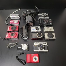 Digital Cameras Bundle 15 Pieces Canon Nikon Ricoh Sony Olympus Faulty Hobbyists