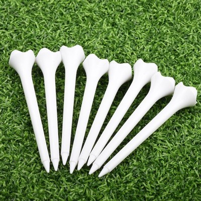 100Pcs of 70/83MM Plastic ABS Material Durable and Sturdy Golf Course Trainin