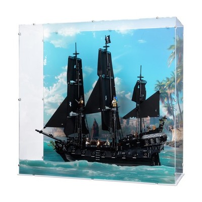 Acryl Vitrine für Lego 10365 Captain Jack Sparrows Piratenschiff  -  NEU