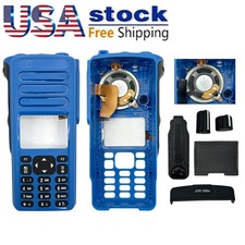 1 Pack Blue Front Housing Cover Case for XPR7550e Two Way Radio With Speaker