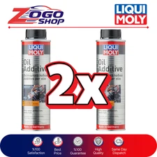2x Liqui Moly MoS2 ENGINE OIL ADDITIVE 300ML  (2591)