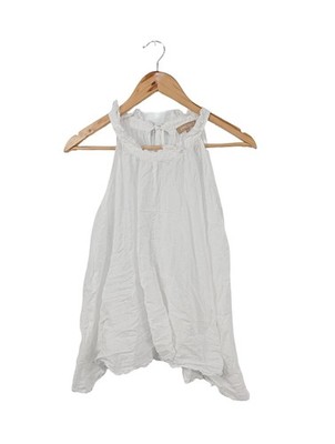 PREGO A-Linien Top Damen Top Gr. DE 32 weiß Casual-Look