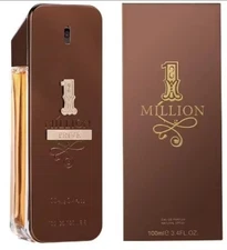Million Lucky Priv by Paco Rabanne for Men's Eau De Toilette TESTER 3.4 Fl oz.