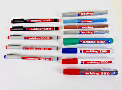 Edding & Marker - Büro, Schule, Werkstatt   verschiedene Stifte