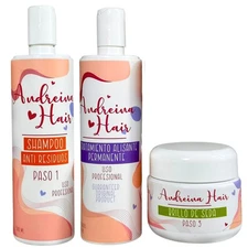 Colombian Keratin Hair Treatment Kit For Silky Shiny Frizz Free Hair