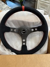 1968 Camaro Ss Steering Wheel 13 34 Red Line Suede