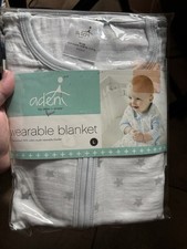 aden  anais Sleeping Bag; 100 Cotton Muslin; Wearable Baby Blanket Stars L