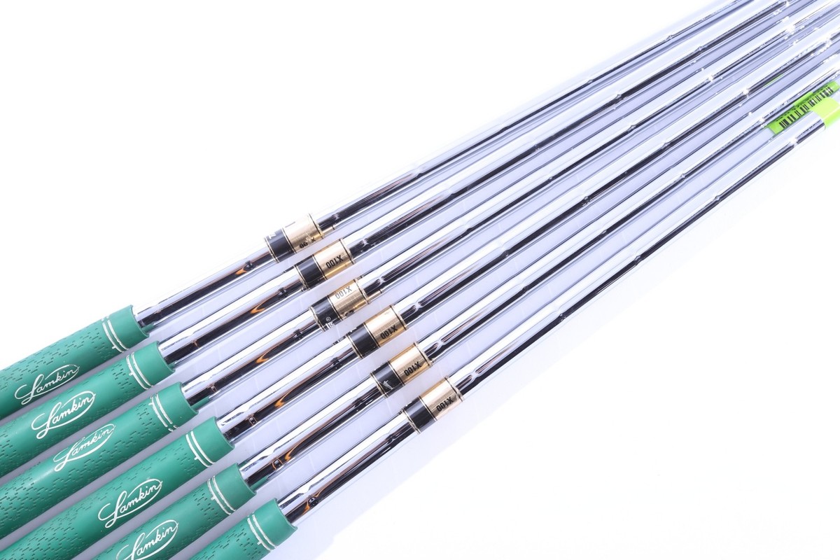 True Temper Dynamic Gold X100 Extra Stiff Steel Iron Shaft Set 34