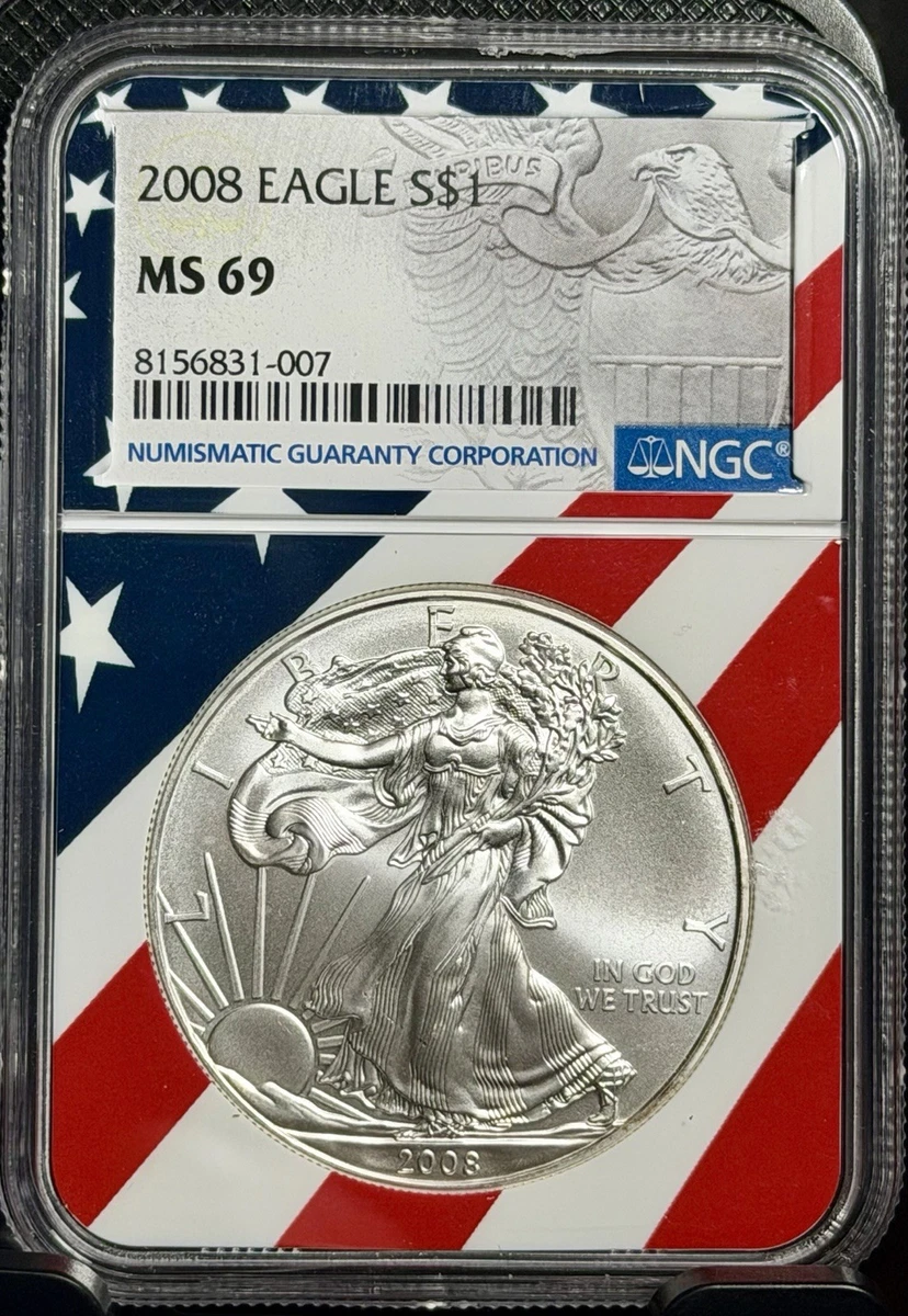 2008 Grade MS 69 Silver Bullion Coins for sale | eBay