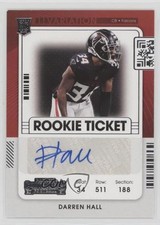 2021 Panini Contenders Rookie Ticket Variation Darren Hall #200 Auto wd9