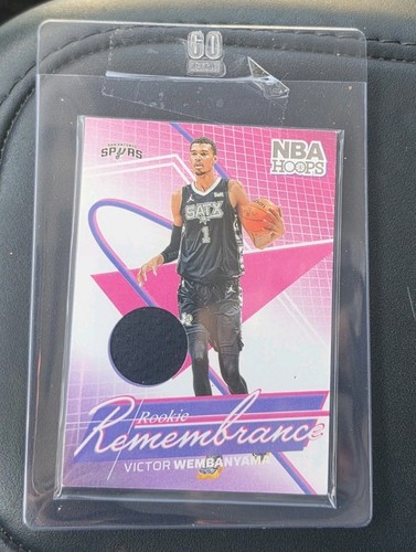 Victor Wembanyama [Prime] #RR-VWS 2024 Panini NBA Hoops Rookie Remembrance card