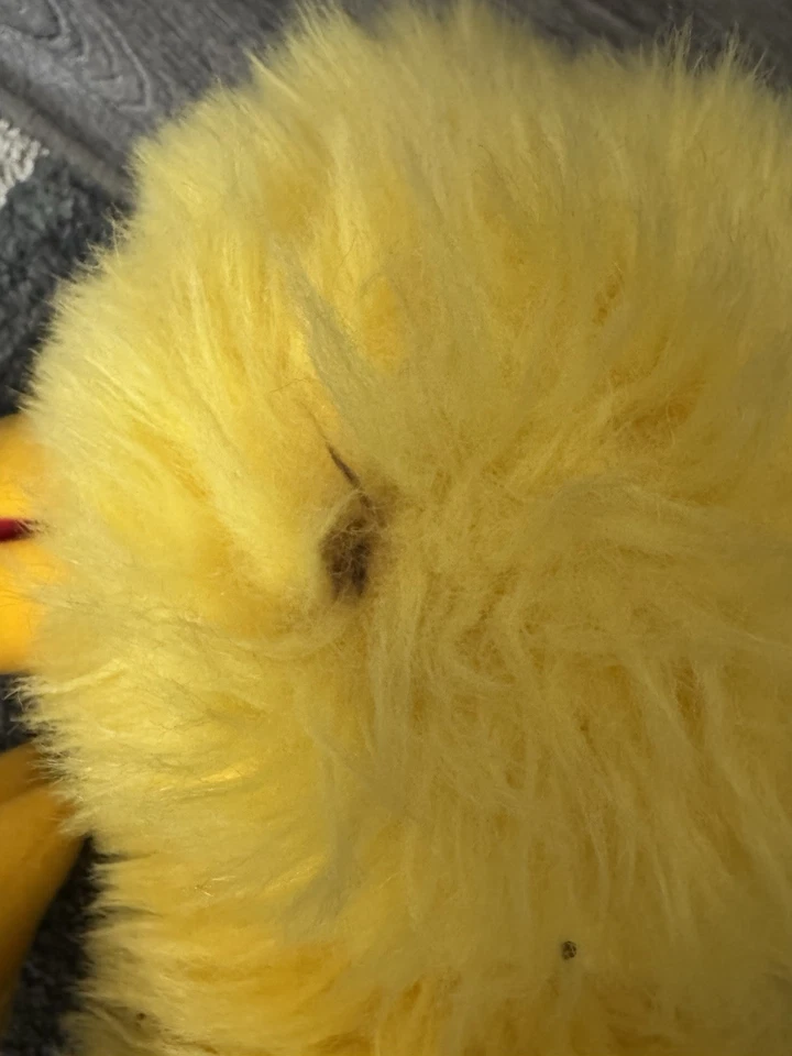 Juguete de peluche Hasbro Sesame Street Softies Big Bird cuerpo de 18", patas de 12", vintage 1985 Foto 3 de 4