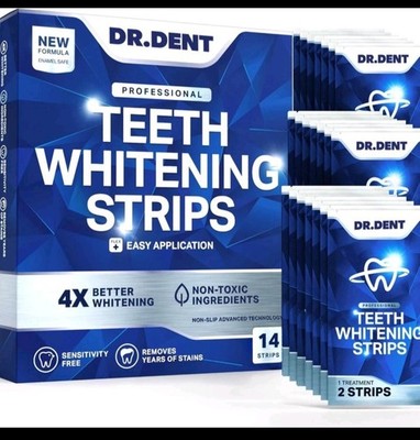 DRDENT Professional Teeth Whitening Strips 14x Sripes