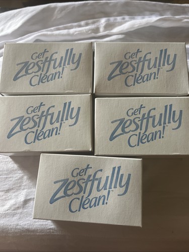 Vintage Zest Zestfully Clean 5 oz. Sealed Soap Bars - 5 Bars - Picture 2 of 4