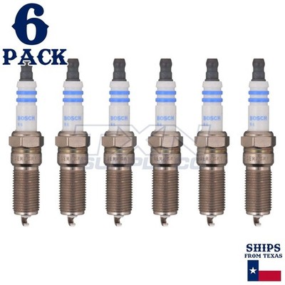 6 Pack Bosch 96315 HR7NII332S Double Iridium Spark Plugs