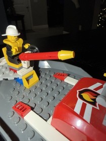 Lego 7207 City Fire Fire Boat Ship Retired 100% Complete With Manual