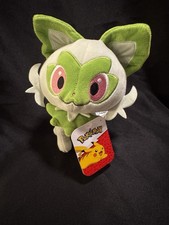 Jazwares Pok mon Soft Plush 8" Sprigatito New with Tag