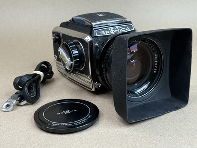 Zenza Bronica S2A Medium Format Film Camera W/ 50mm 3.5 Nikkor-H