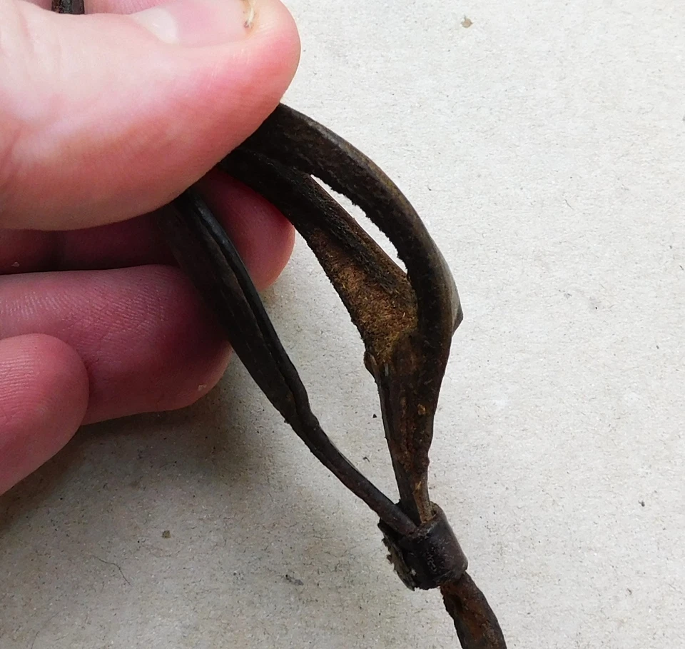 NO RESERVE WW1 Military Pocket Watch Leather Wrist Strap Vintage Antique Trench - Image 4 of 4