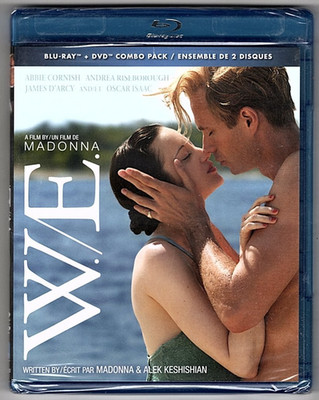 W.E. (Blu-ray + DVD, 2012, Import) James D'Arcy, Oscar Isaac, Abbie Cornish