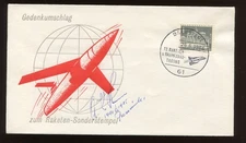Adolf Thiel German Rocket Scientist Signed Cover DC2966