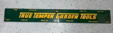 Vintage True Temper Metal Signs Garden Tool Rack Advertisement Store Display