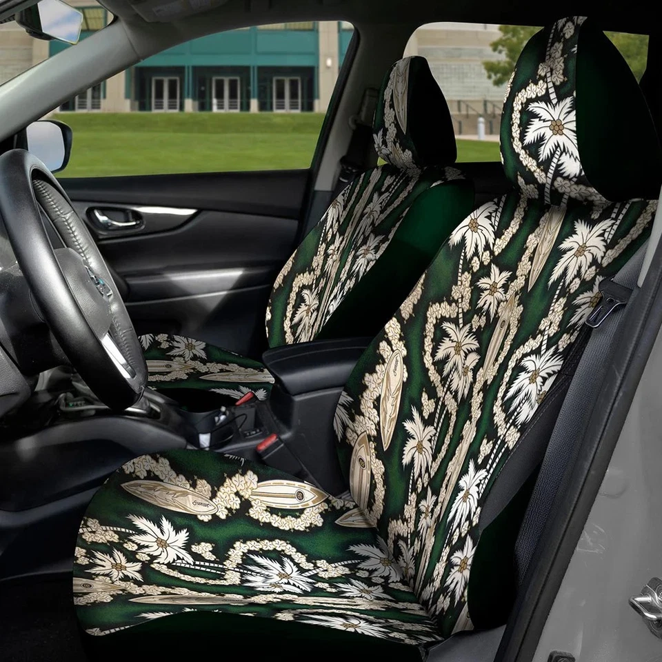 For Mazda B3000 94-97 Hawaiian 1st Row Surf City Green Custom Seat Cover Foto 2 de 4