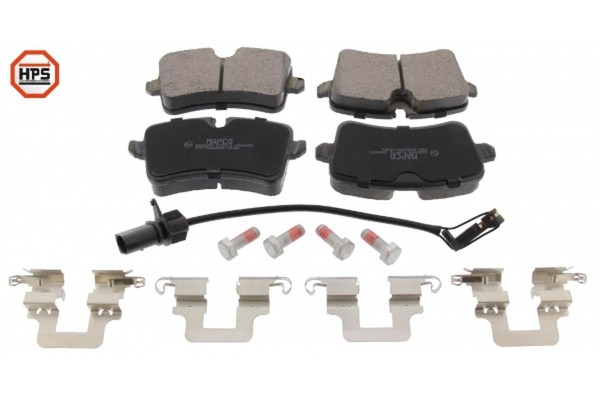 Mapco Bremsbelagsatz Scheibenbremse 6666HPS FüR Audi 4G2 A6 C7 4GC A7 Avant 4G5-image