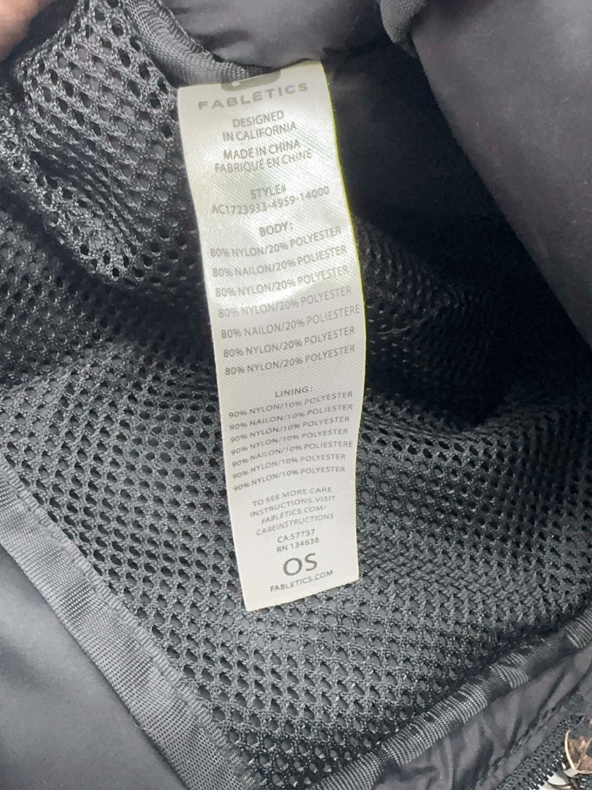 Fabletics The Radius Backpack  Blue Workout Gym L… - image 8