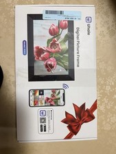 Uhale 10.1  WiFi Digital Picture Frame 32GB Touchscreen IPS HD 102KZ Open Box 