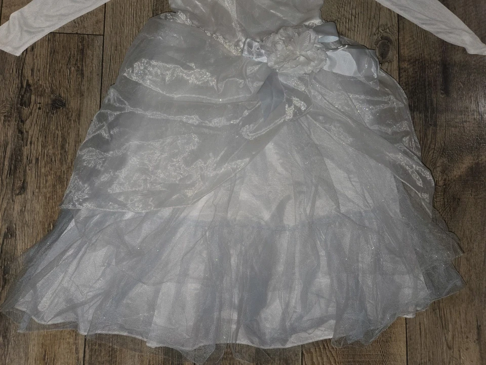 Disney Cenicienta Deluxe Disfraz de Boda Disney Vestido Encuadernado Niñas Talla 10 Foto 3 de 4