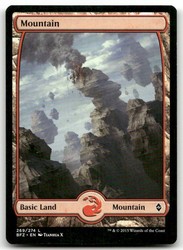 Mountain (269) Full Art - Battle for Zendikar