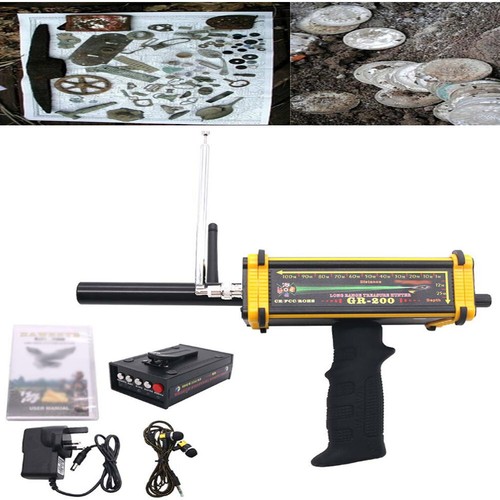 GR-200 Underground Long Range Metal Gold Detector 100m w/3D LED Digital Display - Picture 1 of 6