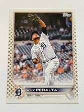 2022 Topps Baseball Gold Stars #653 - Wily Peralta - Detroit Tigers