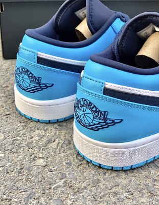 AIR JORDAN 1 LOW UNIVERSITYBLUE 25.5cm以上 Amazon.com | Jordan Womens Air 1 Low UNC Ao9944 441 Size