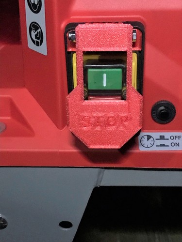 Not STOP Schalter, Paddel Erweiterung Tischkreissäge Einhell TS 1525 + 1500 - Picture 6 of 6