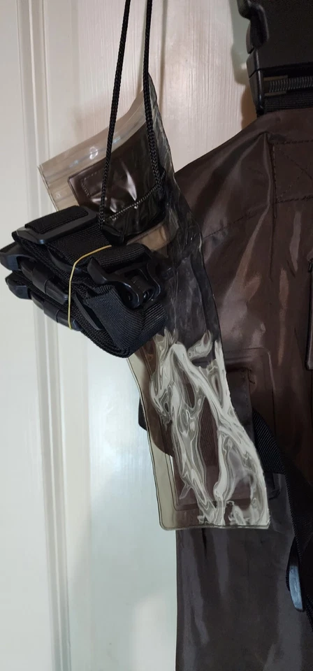 TIDEWE Men’s Chest Waders Neoprene Brown Size 6 - Image 4 of 4