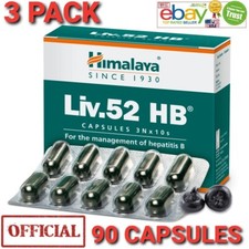 Himalaya Liv hb 3 Pack 90 Caps Official USA Organic Herbals Support FRESH NEW