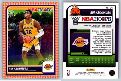 2023-24 Panini Haunted Hoops - Rui Hachimura #24 Orange for sale