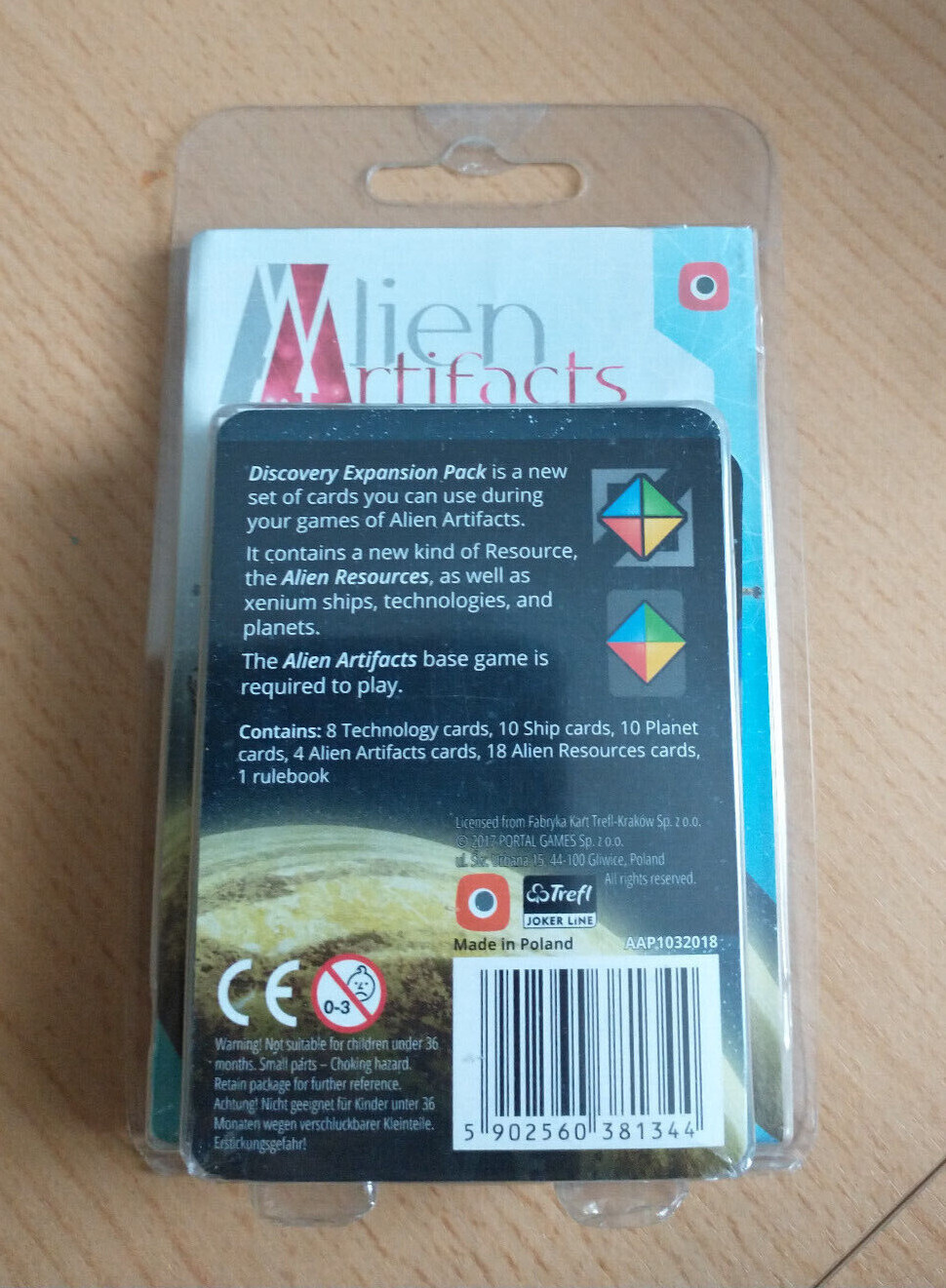 Thumbnail - Alien Artifacts - Discovery, Expension Pack & Ovp