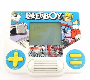 paperboy handheld game