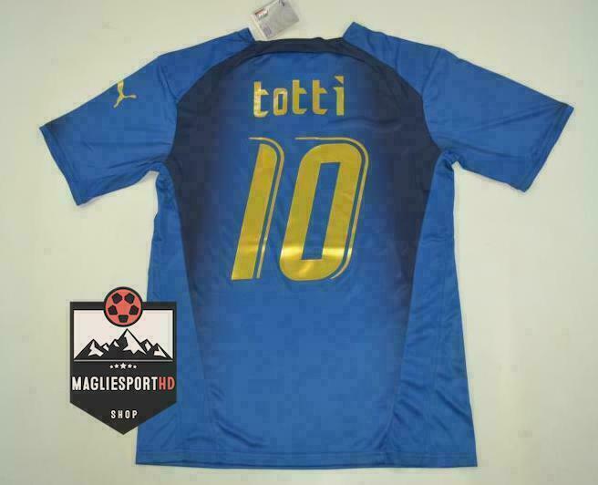 Maglia Italia Mondiali 2006 - Cannavaro Totti Pirlo Materazzi Juve Italy  Calcio - Shopping.com