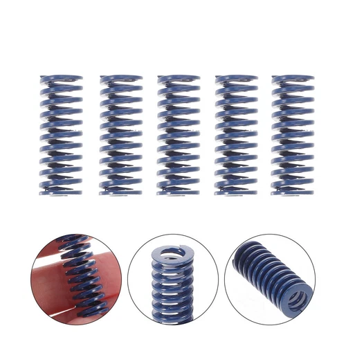  15 Pcs 3D -Druckfeder Hochleistungs-Druckfeder Federstahlkompressionsfedern