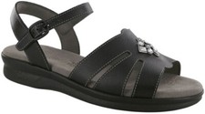SAS HELENA Black 5M,8.5M, 7.5W Women's Sandals NEW in Box