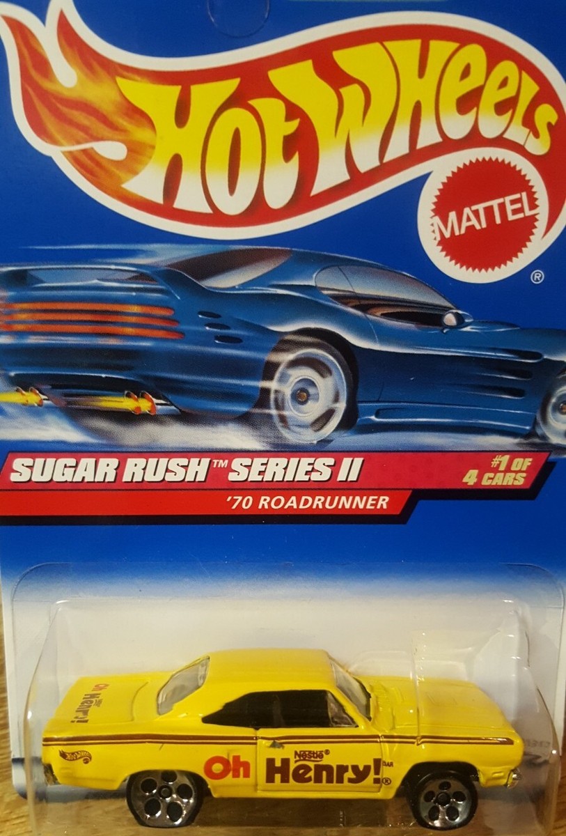 HOT 70 Roadrunner Sugar Rush Hot Wheels Hot Wheels Sugar
