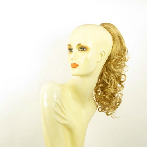 Hairpiece ponytail curly light golden blond 15.75 ref 3 lg26 peruk - Imagen 6 de 7