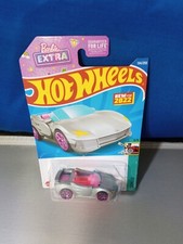 2022 Hot Wheels Barbie Extra Tooned Series 5/5 Silver Diecast 1:64 Scale New