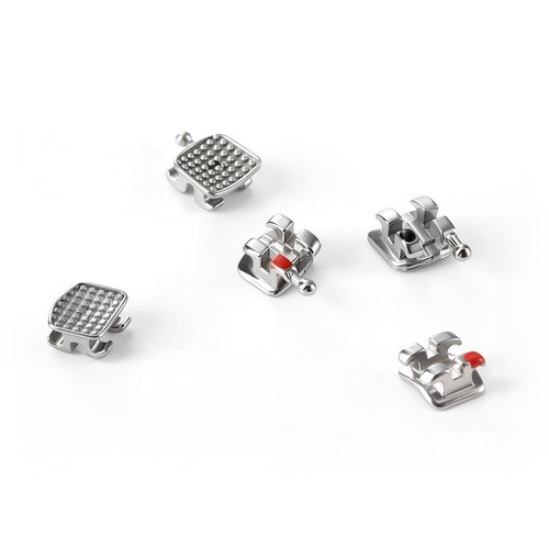 AZDENT Dental Orthodontic Monoblock Brackets Brace Mini Roth/MBT 0.022 3/3-4-5 - Picture 6 of 18