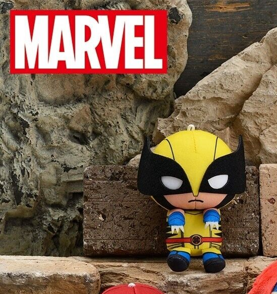 MARVEL & you mascot Mini Plush Doll Wolverine 12cm SEGA 2024 Japan