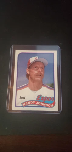 TIFFANY 1989 Topps Randy Johnson #647 RC Expos